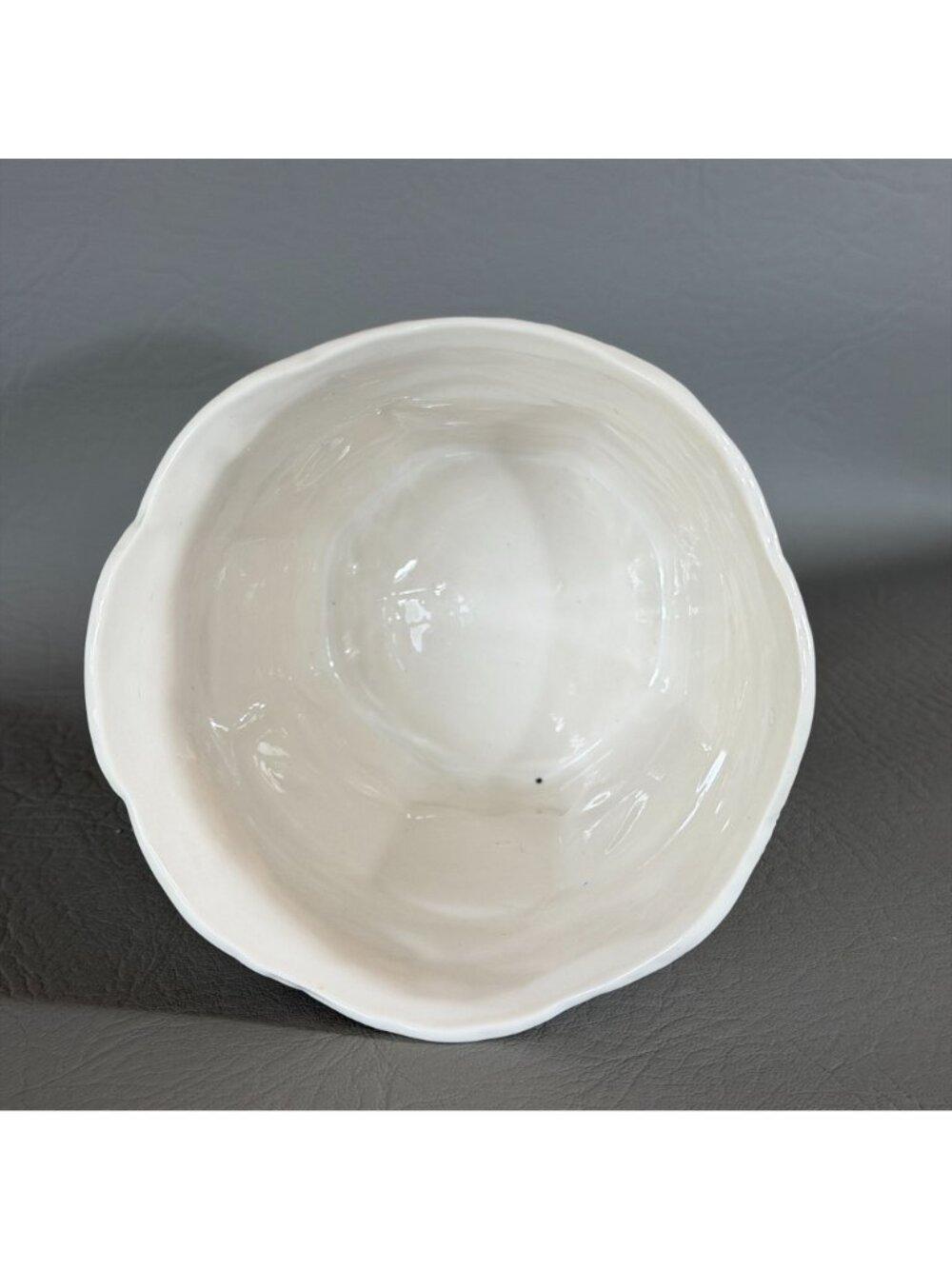 Vintage Bloom Rite Ceramic Rose Planter Cachepot Victorian Shabby Chic 5" - Picture 11 of 12